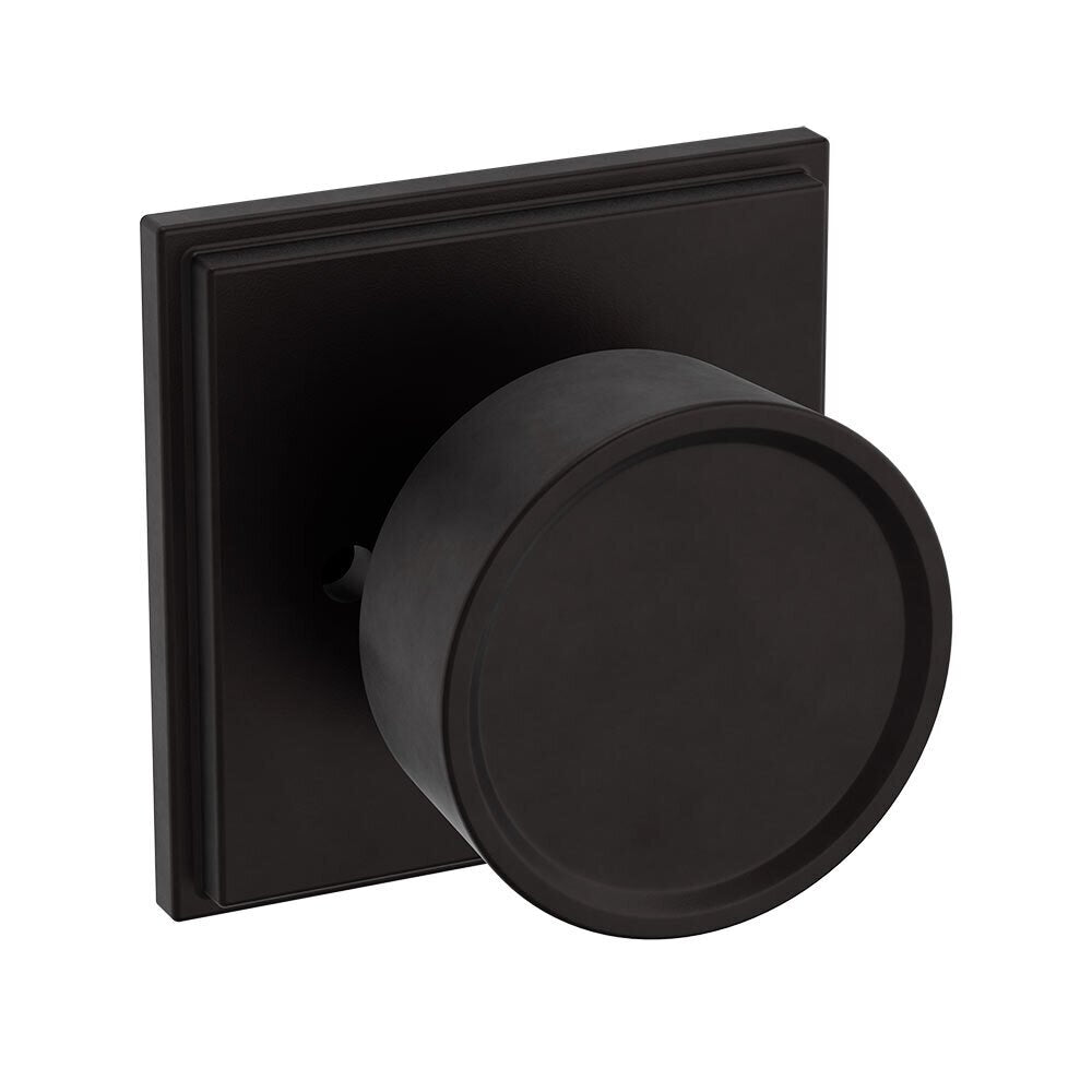 Baldwin - Estate Collection - Knobs & Levers - K007 (2") Door Knob w/ R050 Rose (Pre-Configured)