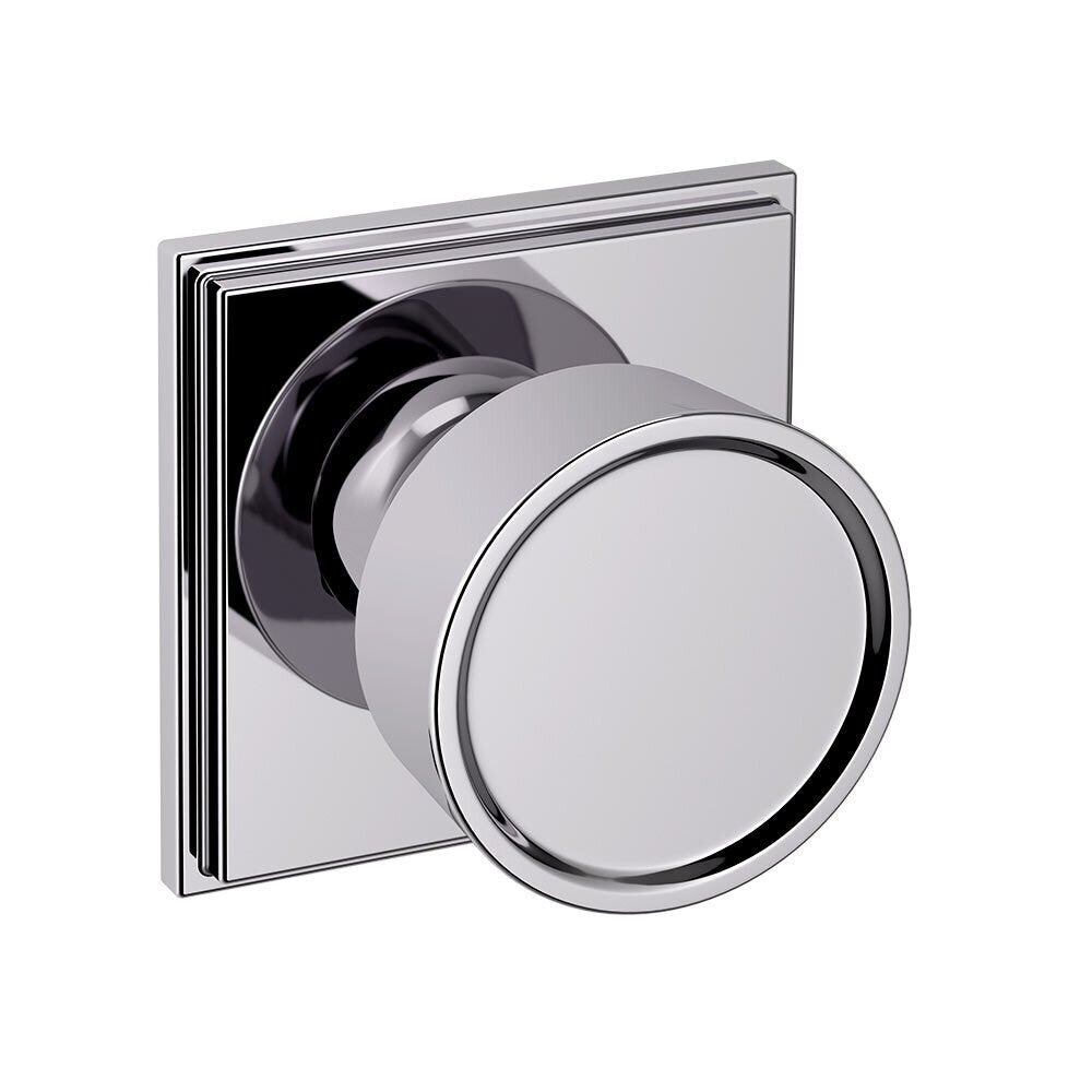 Baldwin - Estate Collection - Knobs & Levers - K007 (2") Door Knob w/ R050 Rose (Pre-Configured)