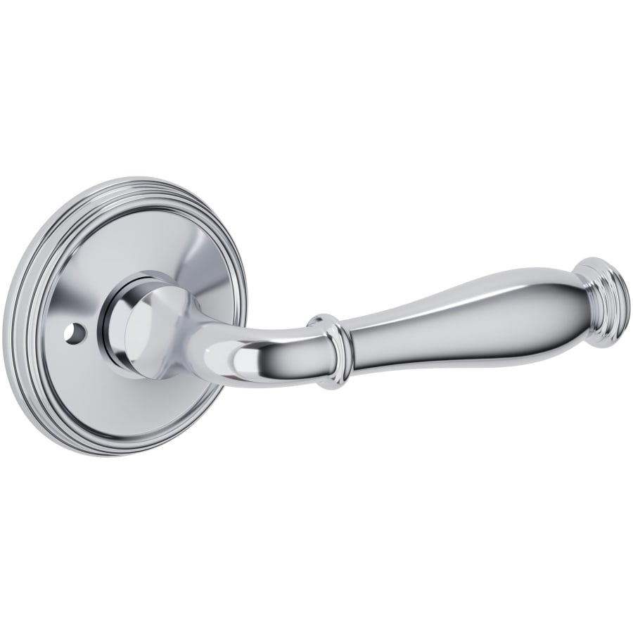 Baldwin - Estate Collection - Knobs & Levers - L034 Nashville Door Lever w/ 5078 Rose (Pre-Configured)