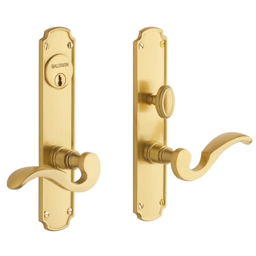 Baldwin - Estate Collection - Mortise Entry Handlesets - Bismark 6942 Mortise Handleset (Trim ONLY)