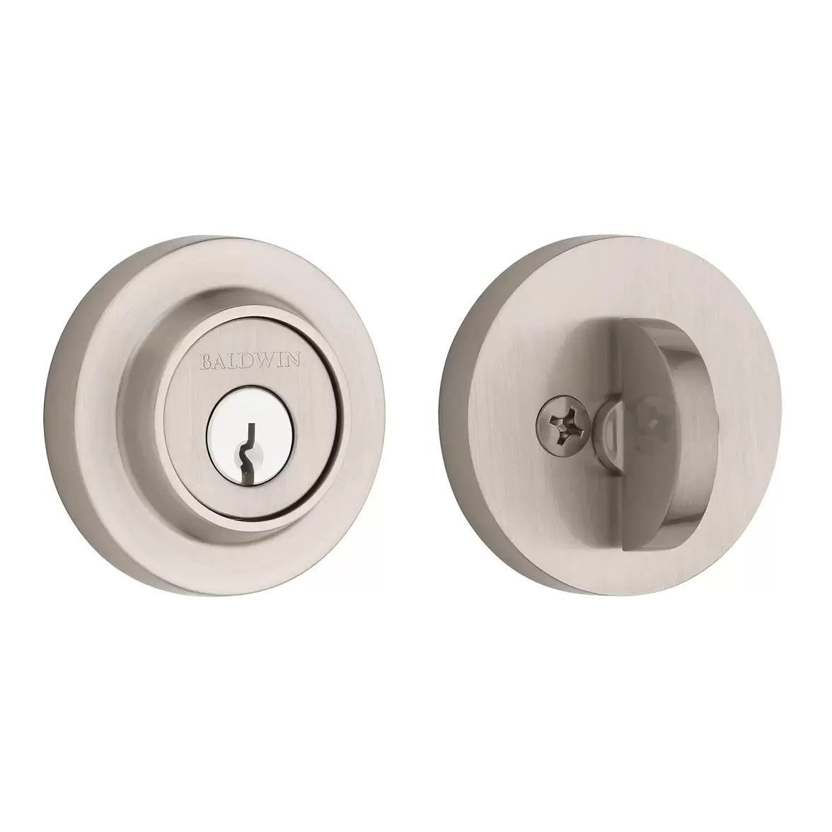 Baldwin - Reserve Collection - Deadbolts - Contemporary Round Deadbolt
