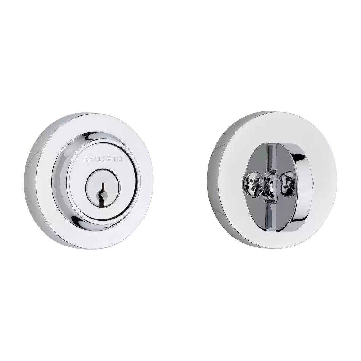 Baldwin - Reserve Collection - Deadbolts - Contemporary Round Deadbolt