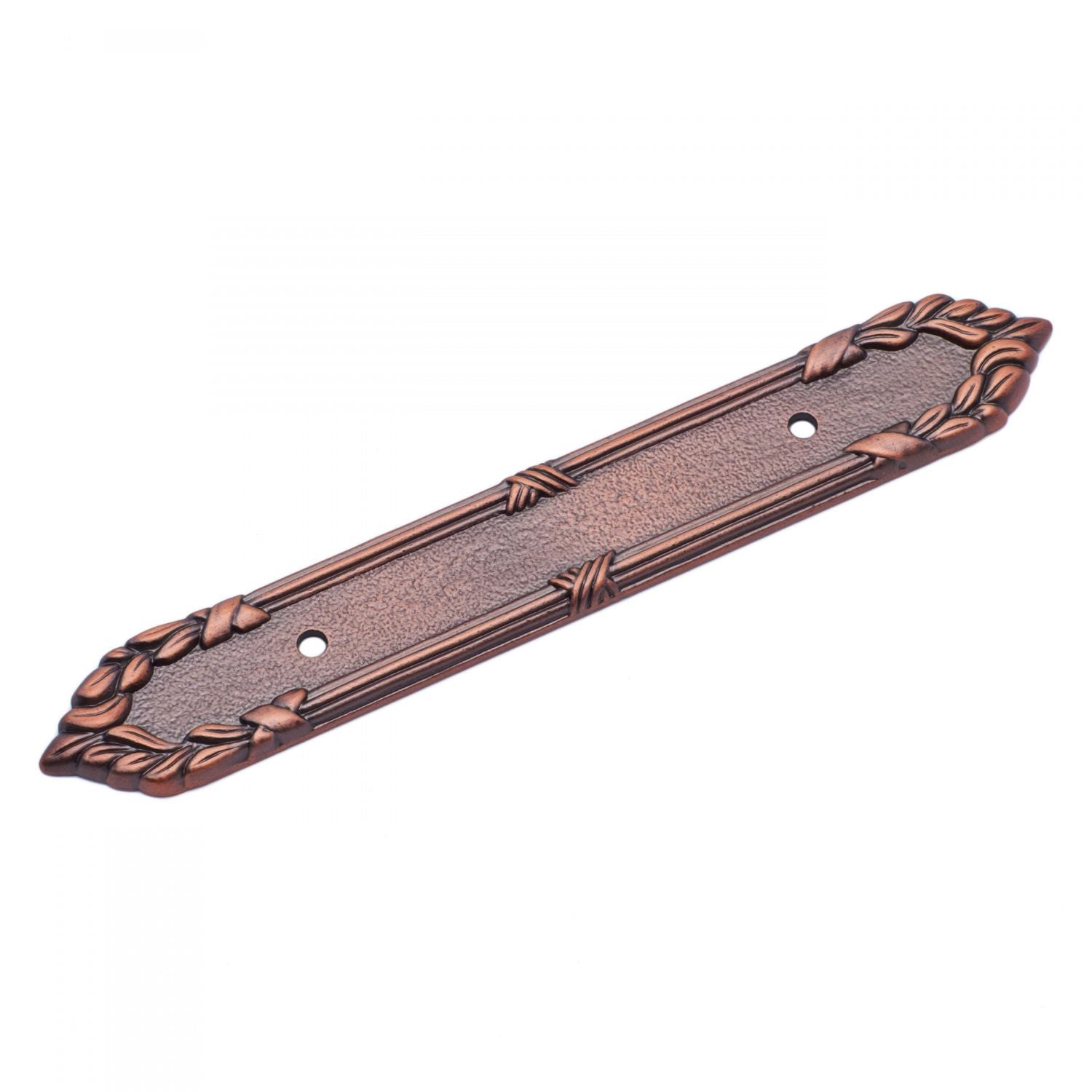 RK International - Lines & Crosses - Ornate Edge Pull Backplate