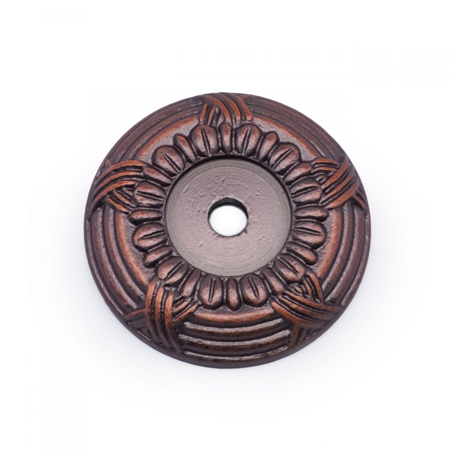 RK International - Lines & Crosses - Cross & Petal Knob Backplate