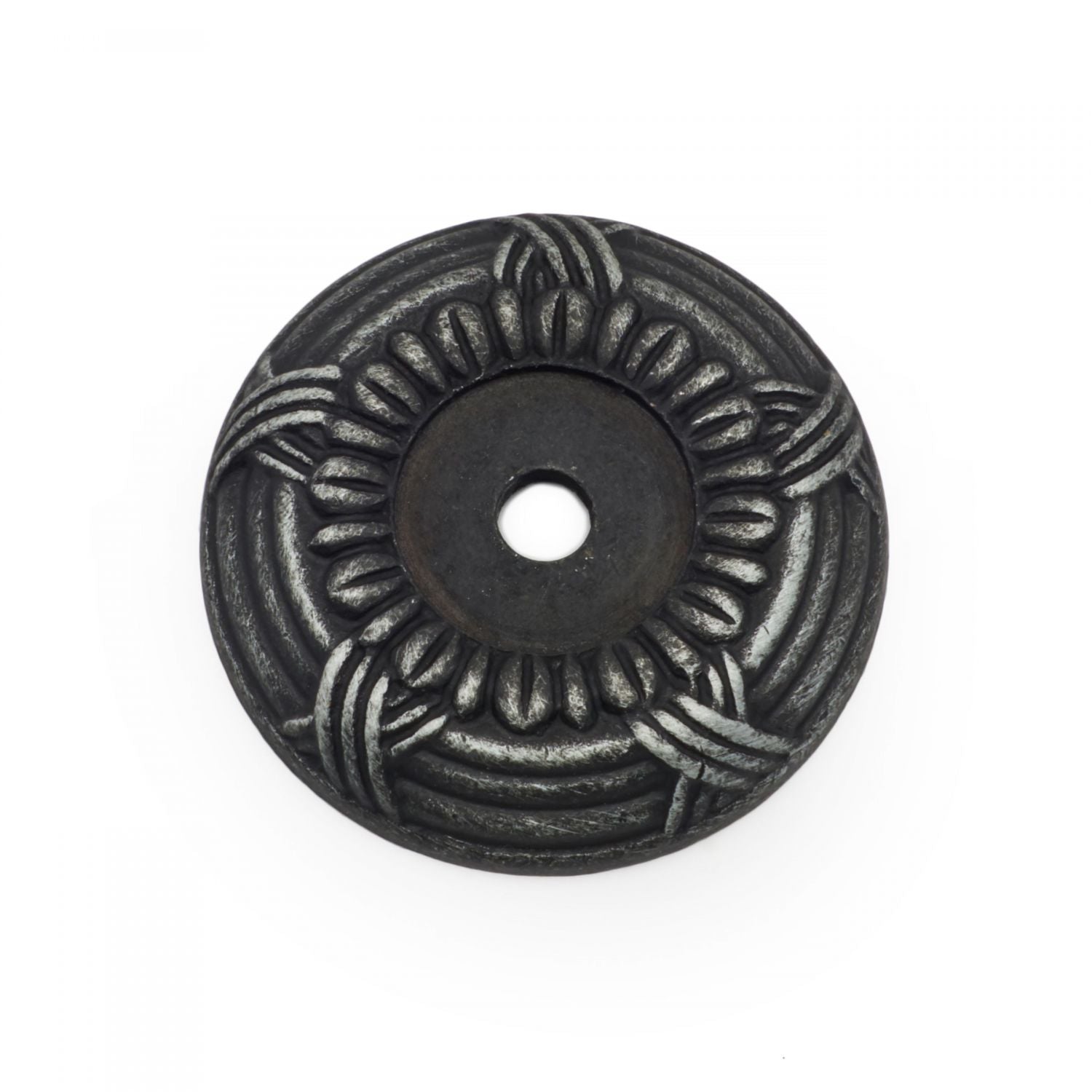 RK International - Lines & Crosses - Cross & Petal Knob Backplate