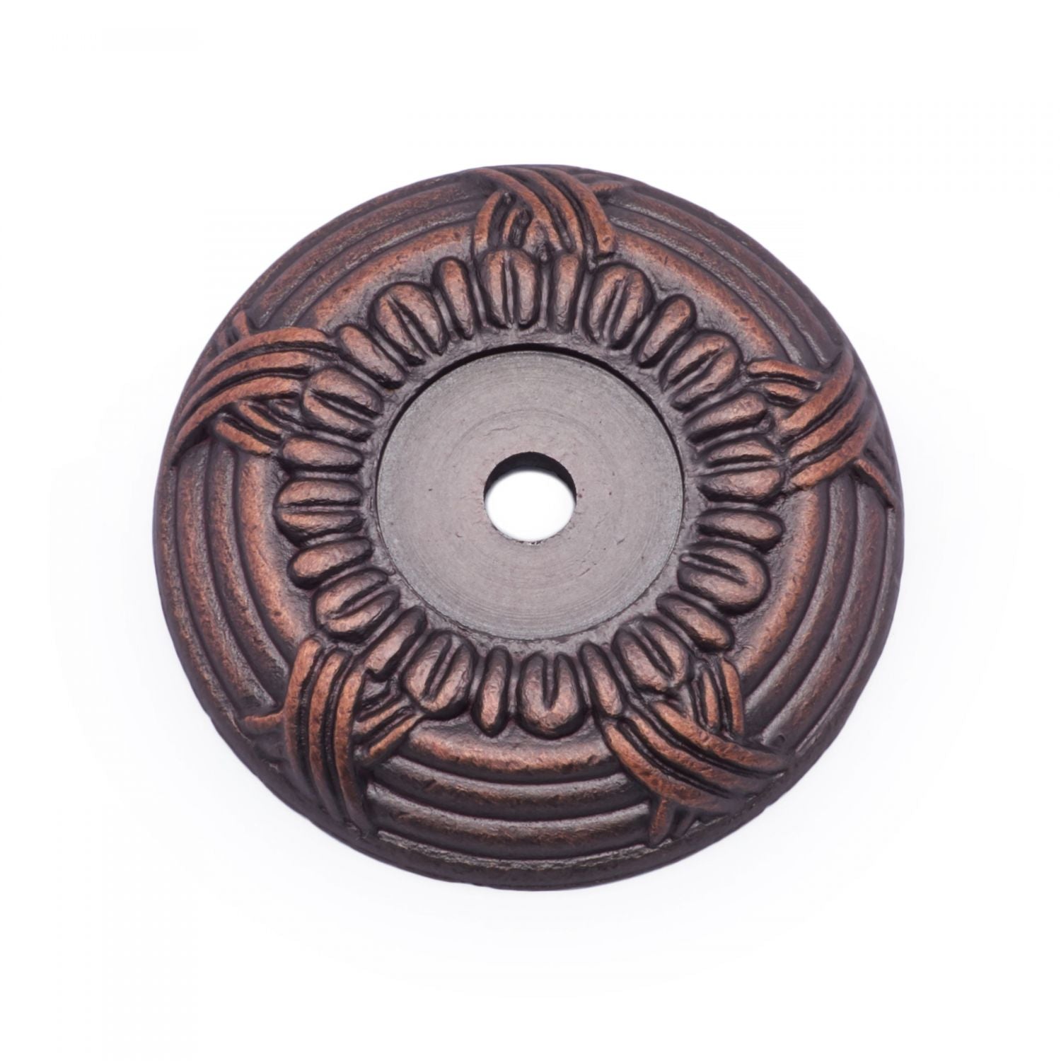 RK International - Lines & Crosses - Cross & Petal Knob Backplate