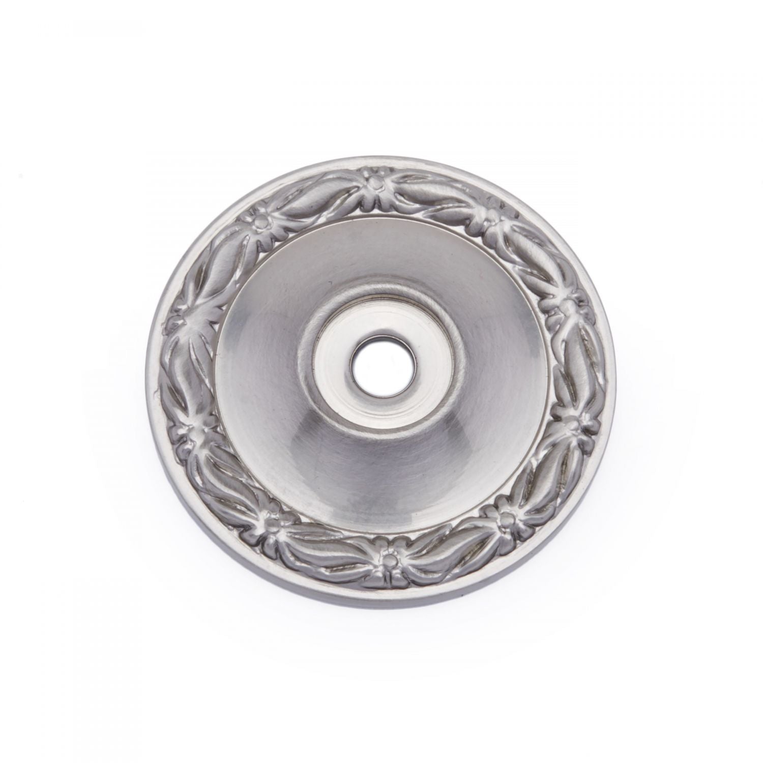 RK International - Deco-Leaf - Flat Deco Leaf Knob Backplate