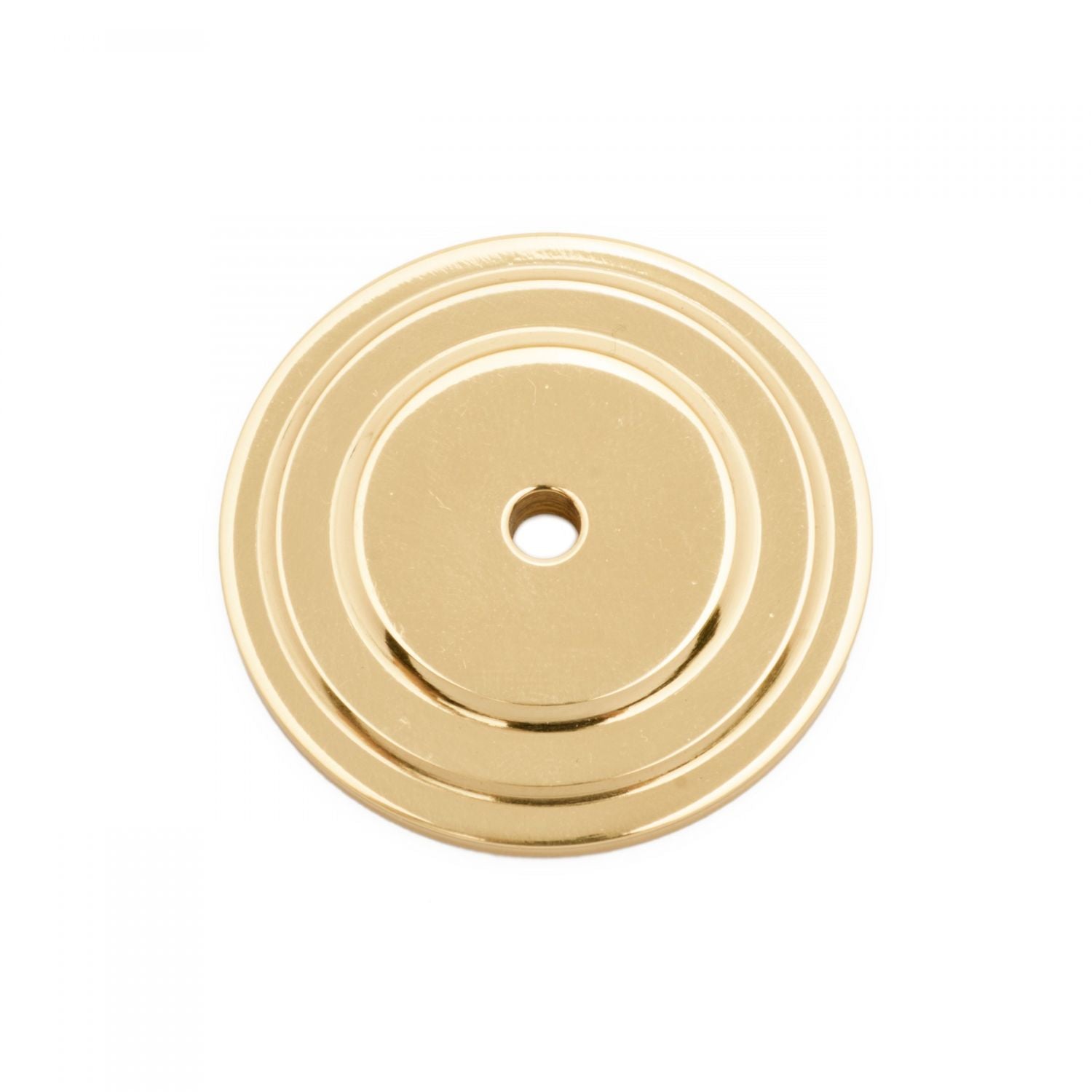 RK International - Miscellaneous Knobs - Plain Single Hole Knob Backplate