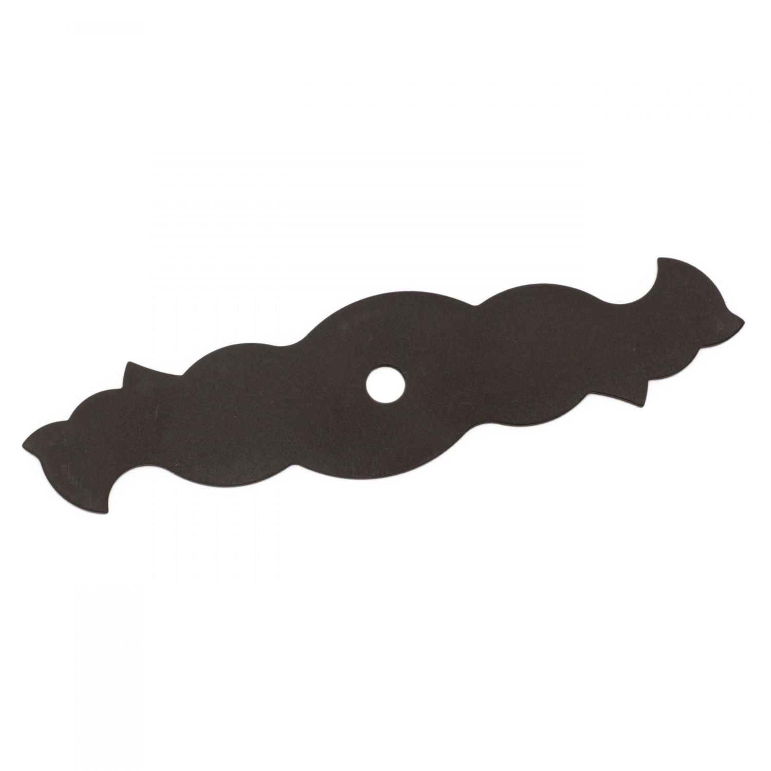 RK International - Miscellaneous Knobs - Curvy Single Hole Knob Backplate