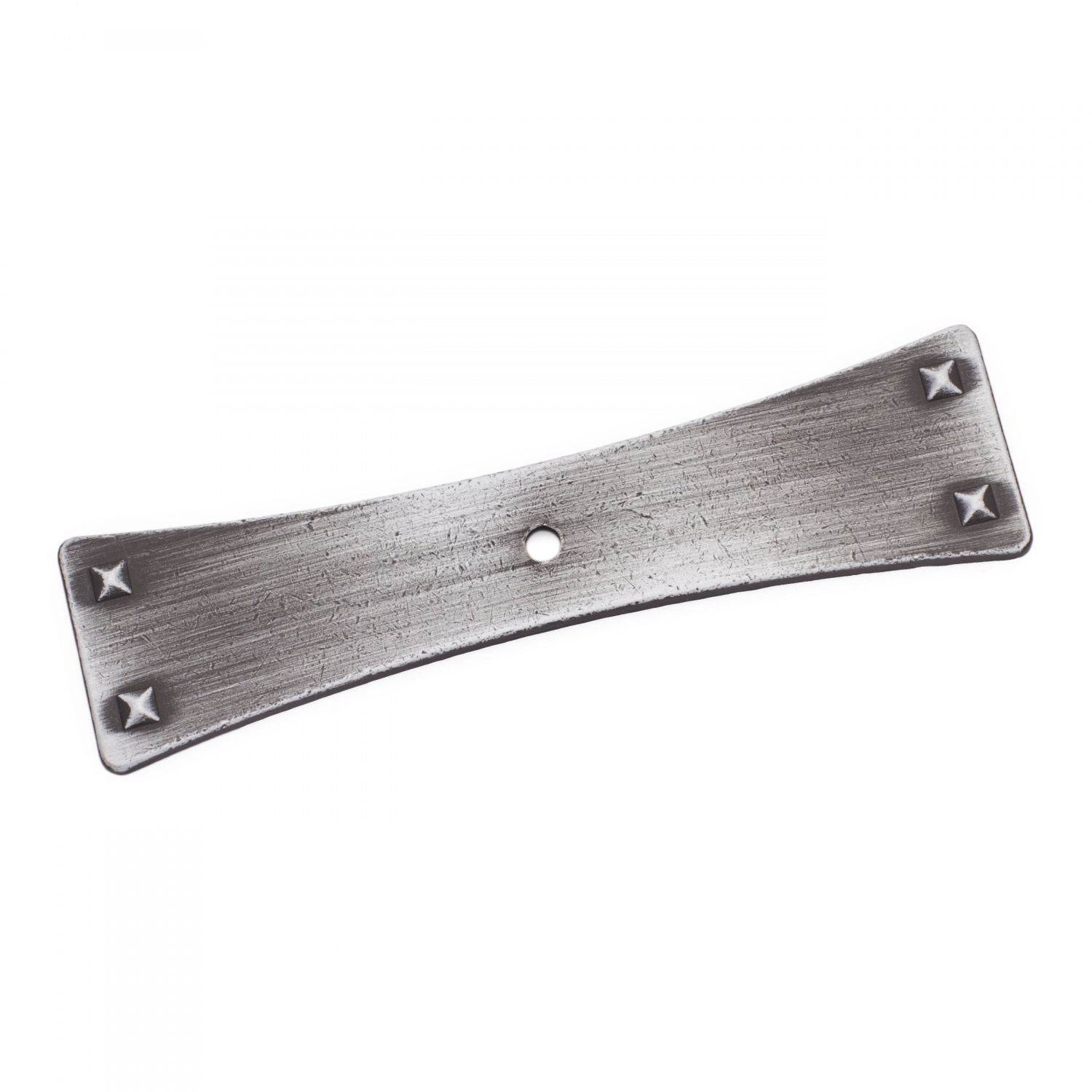 RK International - Bent Rectangle - One Hole Knob Backplate