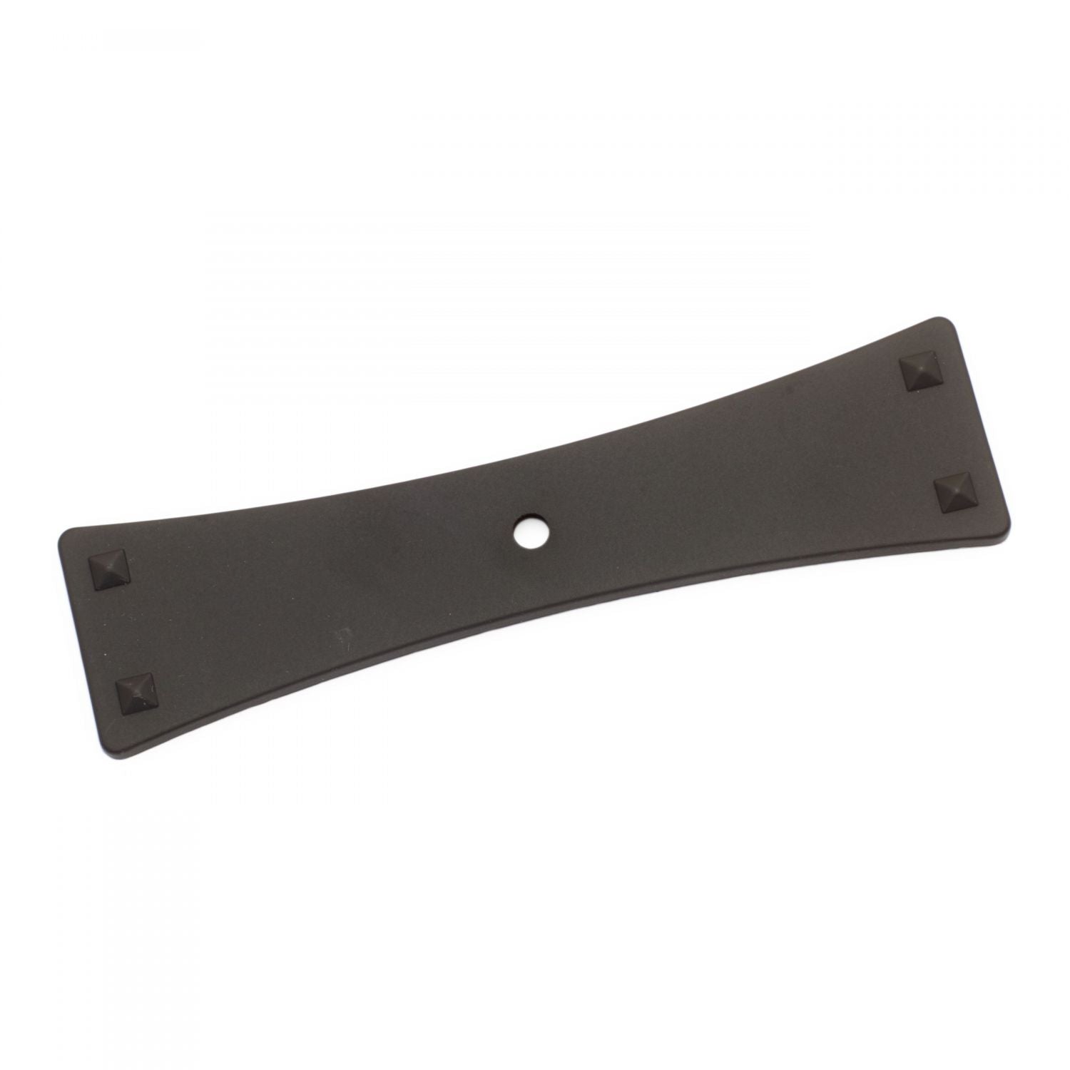 RK International - Bent Rectangle - One Hole Knob Backplate