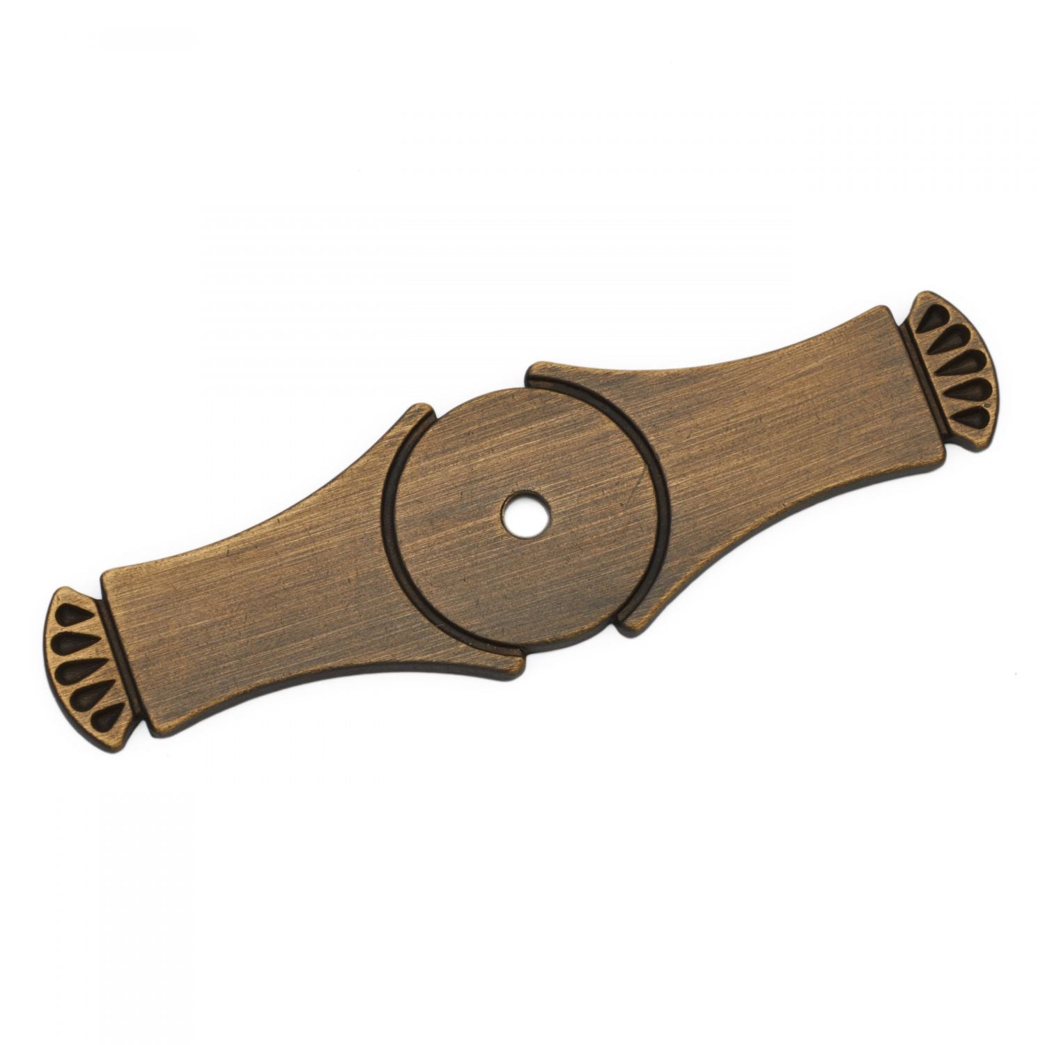 RK International - Miscellaneous Knobs - Curved Gill Ends Backplate