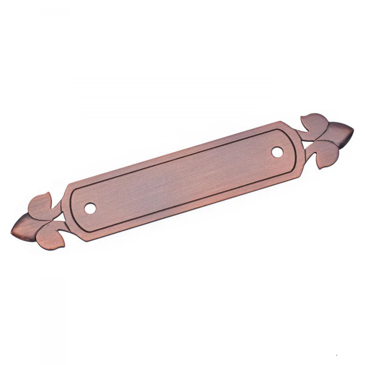 RK International - Miscellaneous Pulls - 3" Pull Backplate with Spade Ends