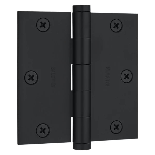 Baldwin - Estate Collection - Hinges - Square Corner Mortise Hinge w/ Non-Removable Pin (Each)