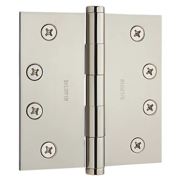 Baldwin - Estate Collection - Hinges - Square Corner Mortise Hinge w/ Non-Removable Pin (Each)