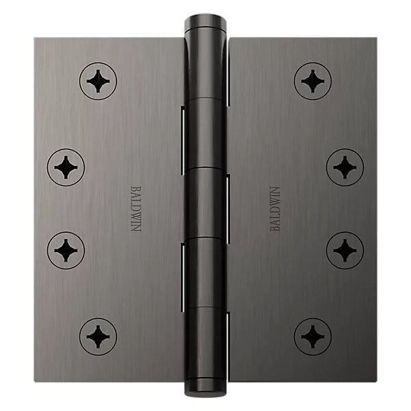 Baldwin - Estate Collection - Hinges - Square Corner Mortise Hinge w/ Non-Removable Pin (Each)
