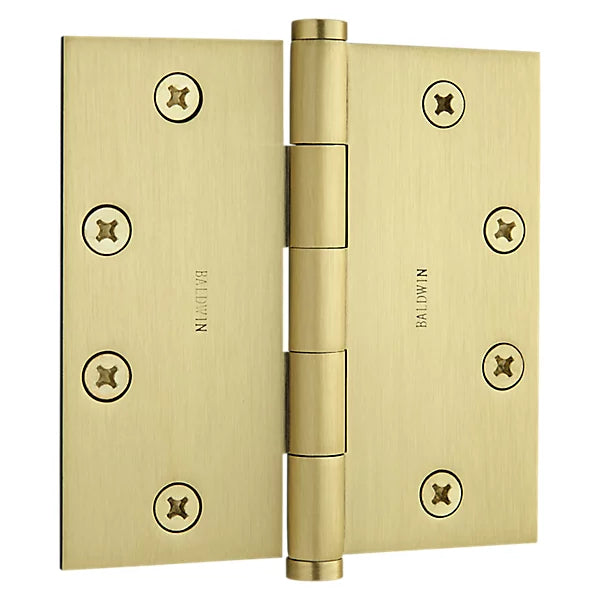 Baldwin - Estate Collection - Hinges - Square Corner Mortise Hinge w/ Non-Removable Pin (Each)