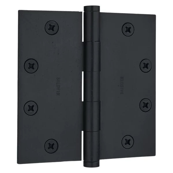 Baldwin - Estate Collection - Hinges - Square Corner Mortise Hinge w/ Non-Removable Pin (Each)