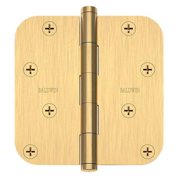 Baldwin - Estate Collection - Hinges - 5/8" Radius Corner Mortise Hinge (Each)