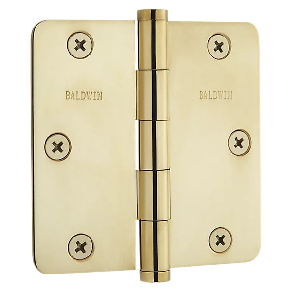 Baldwin - Estate Collection - Hinges - 1/4" Radius Corner Mortise Hinge (Each)