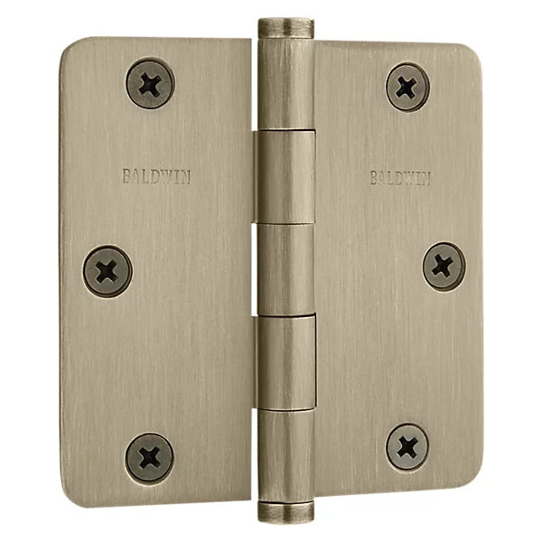 Baldwin - Estate Collection - Hinges - 1/4" Radius Corner Mortise Hinge (Each)