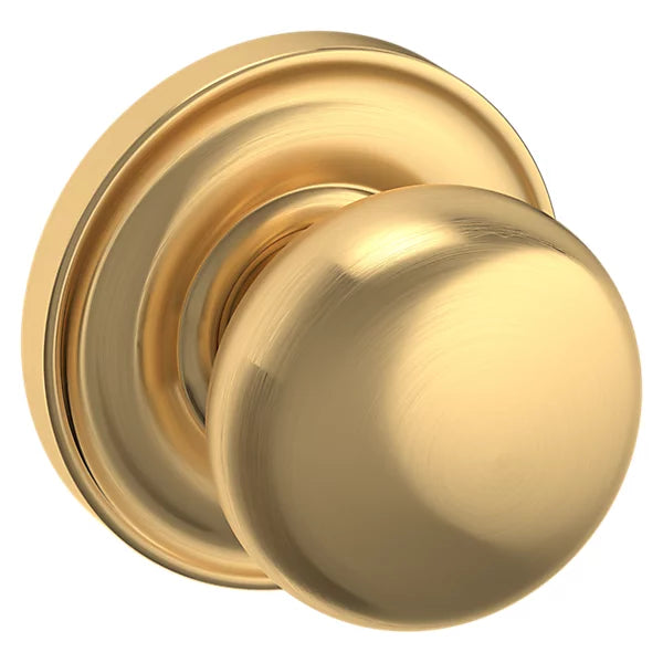Baldwin - Estate Collection - Knobs & Levers - 5000 (2") Baltimore Door Knob w/ 5048 Rose (Pre-Configured)