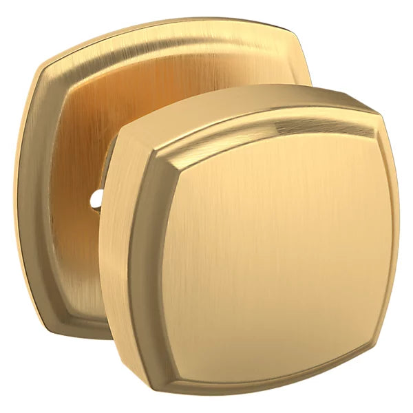 Baldwin - Estate Collection - Knobs & Levers - 5011 Door Knob w/ 5058 Rose (Pre-Configured)