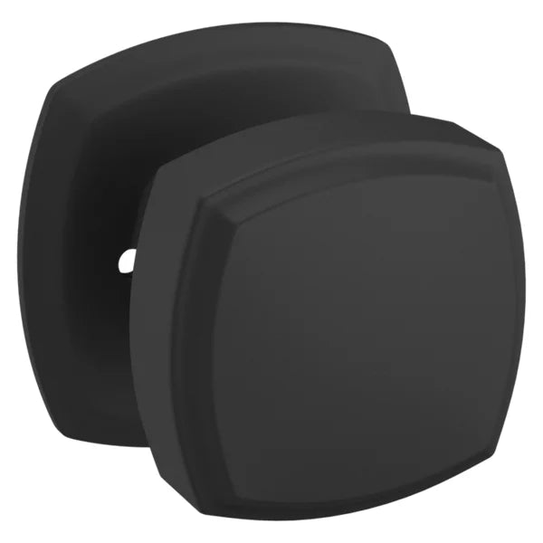 Baldwin - Estate Collection - Knobs & Levers - 5011 Door Knob w/ 5058 Rose (Pre-Configured)