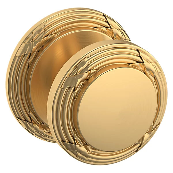Baldwin - Estate Collection - Knobs & Levers - 5013 Door Knob w/ 5021 Rose (Pre-Configured)