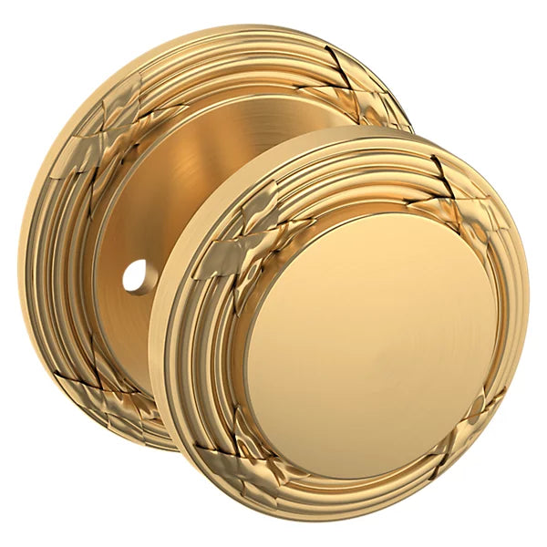 Baldwin - Estate Collection - Knobs & Levers - 5013 Door Knob w/ 5021 Rose (Pre-Configured)