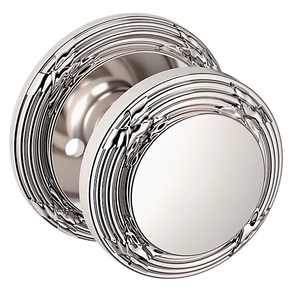 Baldwin - Estate Collection - Knobs & Levers - 5013 Door Knob w/ 5021 Rose (Pre-Configured)