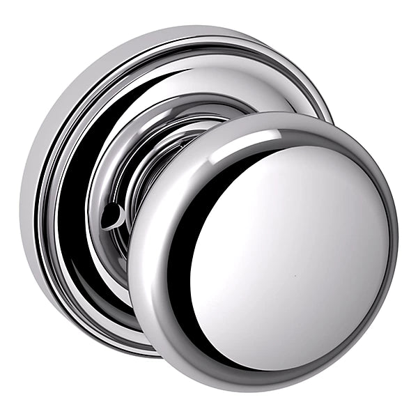 Baldwin - Estate Collection - Knobs & Levers - 5015 Door Knob w/ 5048 Rose (Pre-Configured)