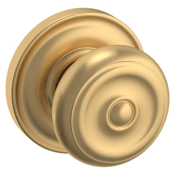 Baldwin - Estate Collection - Knobs & Levers - 5020 Door Knob w/ 5048 Rose (Pre-Configured)