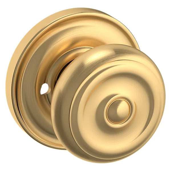 Baldwin - Estate Collection - Knobs & Levers - 5020 Door Knob w/ 5048 Rose (Pre-Configured)