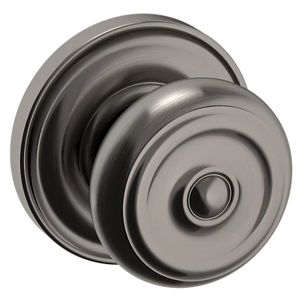 Baldwin - Estate Collection - Knobs & Levers - 5020 Door Knob w/ 5048 Rose (Pre-Configured)