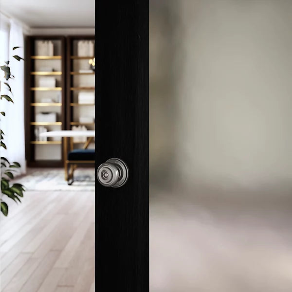 Baldwin - Estate Collection - Knobs & Levers - 5020 Door Knob w/ 5048 Rose (Pre-Configured)