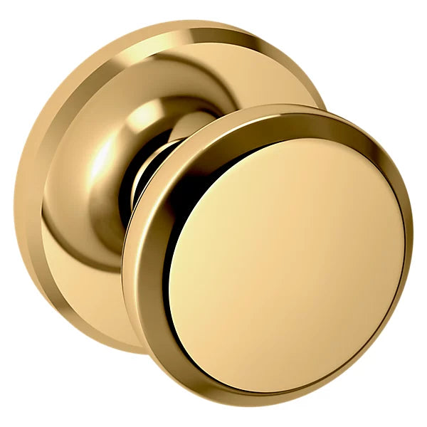 Baldwin - Estate Collection - Knobs & Levers - 5023 Door Knob w/ R016 Rose (Pre-Configured)