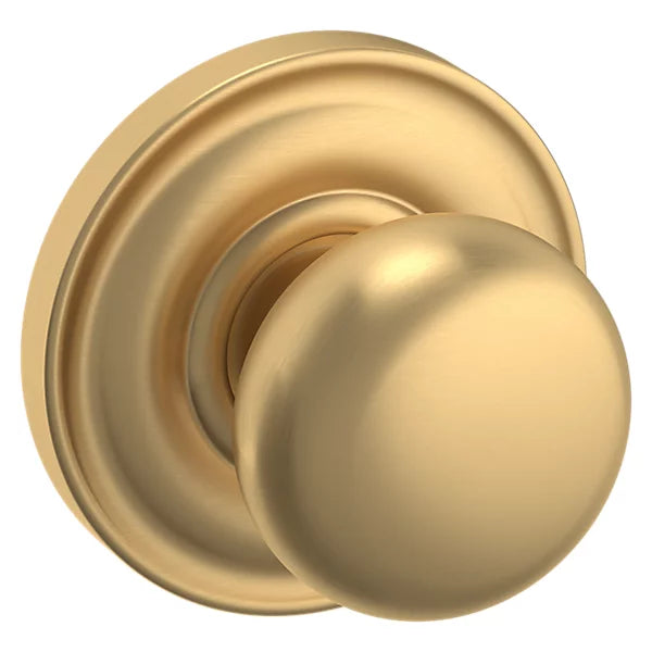 Baldwin - Estate Collection - Knobs & Levers - 5030 Door Knob w/ 5048 Rose (Pre-Configured)