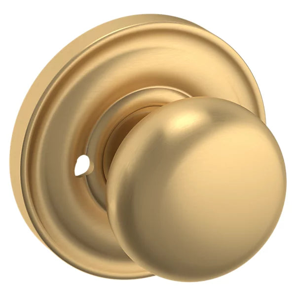 Baldwin - Estate Collection - Knobs & Levers - 5030 Door Knob w/ 5048 Rose (Pre-Configured)