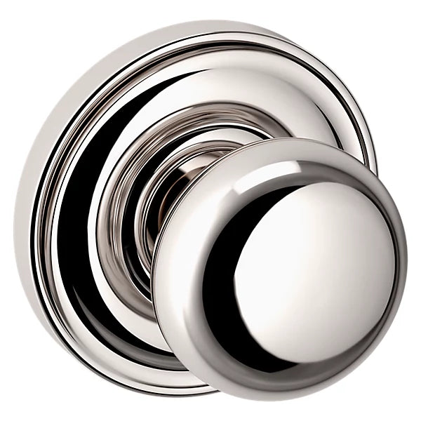 Baldwin - Estate Collection - Knobs & Levers - 5030 Door Knob w/ 5048 Rose (Pre-Configured)
