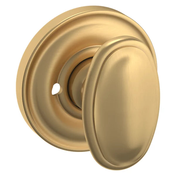 Baldwin - Estate Collection - Knobs & Levers - 5057 Door Knob w/ 5046 Rose (Pre-Configured)