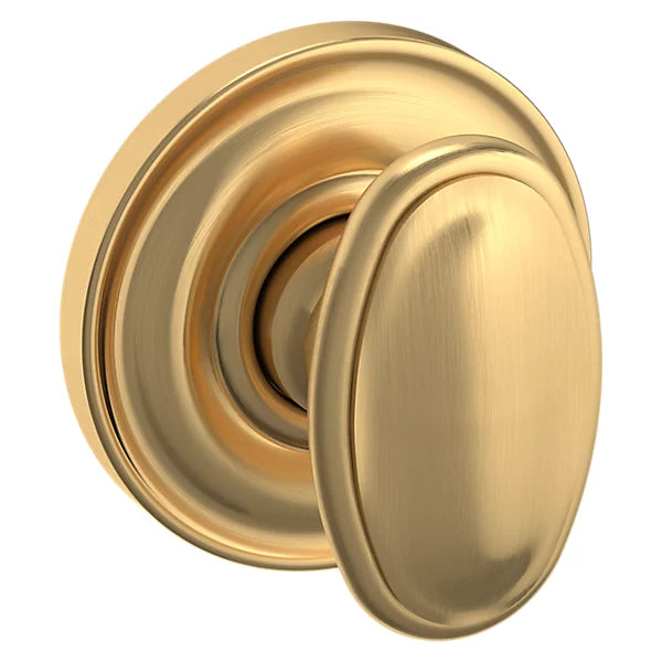 Baldwin - Estate Collection - Knobs & Levers - 5057 Door Knob w/ 5046 Rose (Pre-Configured)