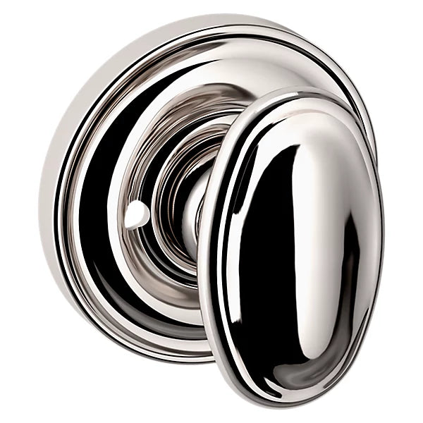 Baldwin - Estate Collection - Knobs & Levers - 5057 Door Knob w/ 5046 Rose (Pre-Configured)