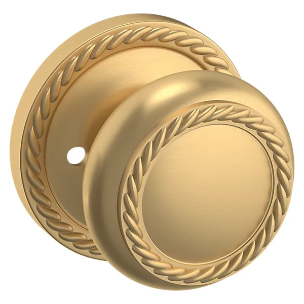 Baldwin - Estate Collection - Knobs & Levers - 5064 Bristol Door Knob w/ 5046 Rose (Pre-Configured)