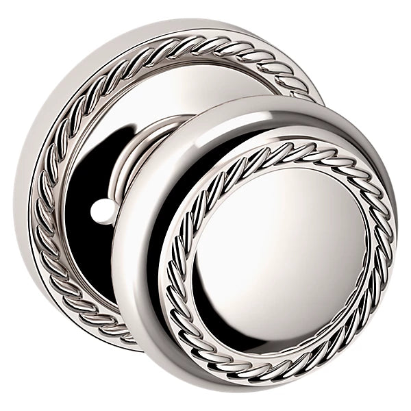 Baldwin - Estate Collection - Knobs & Levers - 5064 Bristol Door Knob w/ 5046 Rose (Pre-Configured)