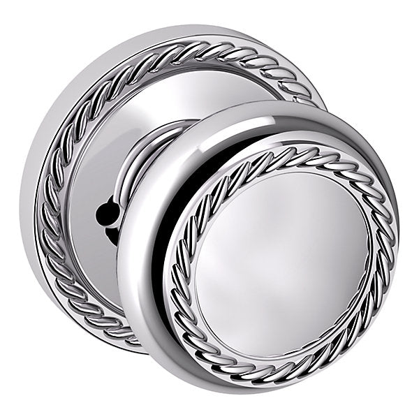 Baldwin - Estate Collection - Knobs & Levers - 5064 Bristol Door Knob w/ 5046 Rose (Pre-Configured)