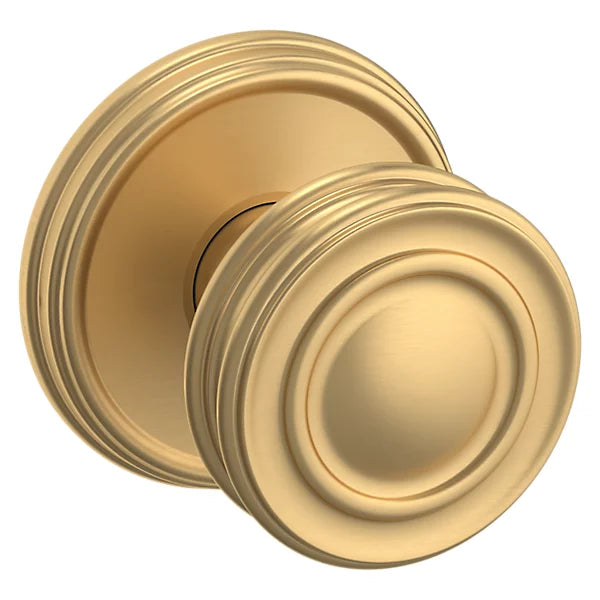 Baldwin - Estate Collection - Knobs & Levers - 5066 Door Knob w/ 5078 Rose (Pre-Configured)