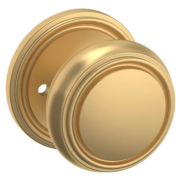 Baldwin - Estate Collection - Knobs & Levers - 5068 (2-3/8") Nashville Door Knob w/ 5070 Rose (Pre-Configured)