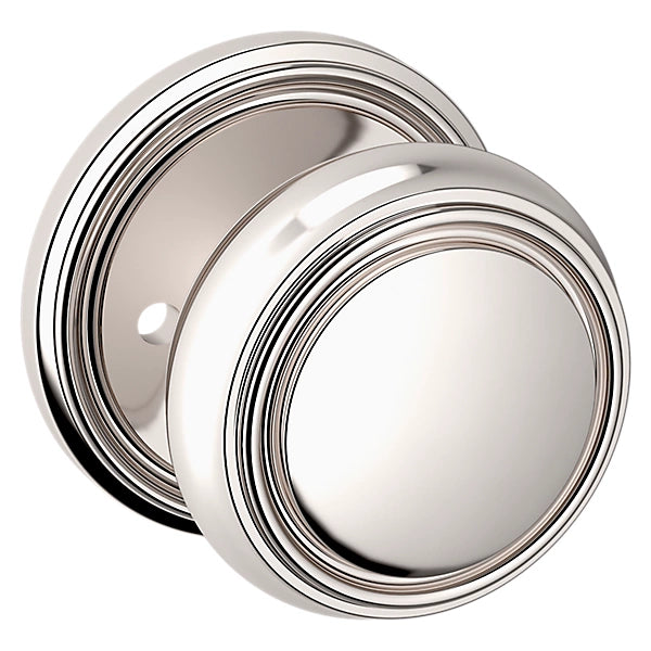 Baldwin - Estate Collection - Knobs & Levers - 5068 (2-3/8") Nashville Door Knob w/ 5070 Rose (Pre-Configured)