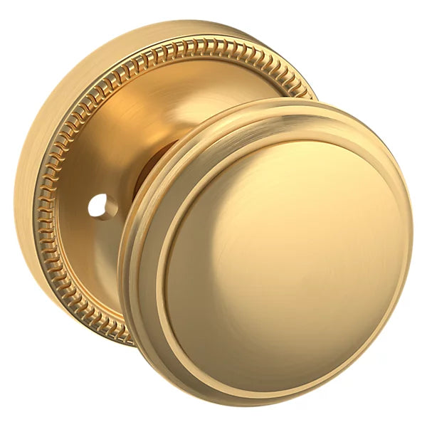 Baldwin - Estate Collection - Knobs & Levers - 5069 Door Knob w/ 5076 Rose (Pre-Configured)